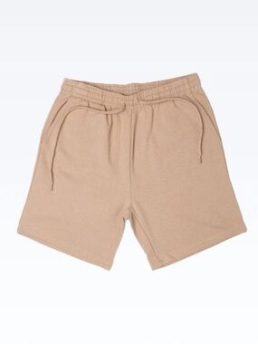 Casual Men's Drawstring Shorts in Clay